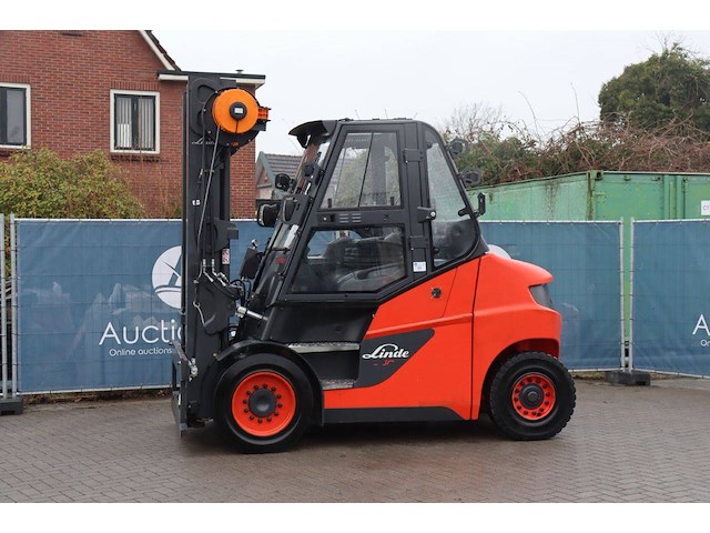 Heftruck linde e60-01 elektrisch 6000kg 7.5m 2017 - afbeelding 1 van  1