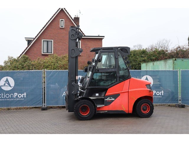 Heftruck linde e80-01/900 elektrisch 8000kg 2019 - afbeelding 1 van  1