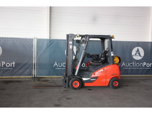 Heftruck linde h16cng-01 lpg 1600kg 4m 2016 - afbeelding 1 van  1