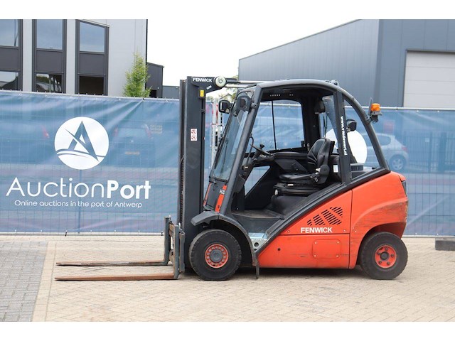 Heftruck linde h20d-01 diesel 2000kg 6m 2012 - afbeelding 1 van  1