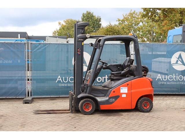 Heftruck linde h20t-01 lpg 2000kg 5.52m 2018 - afbeelding 1 van  1