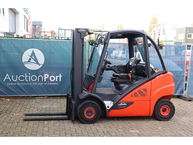 Heftruck linde h20t-02/600 lpg 2000kg 2013 - afbeelding 1 van  1