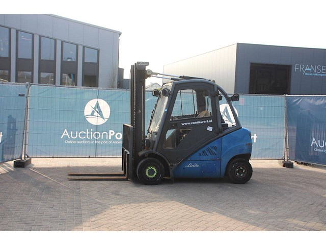 Heftruck linde h25d-01 diesel 2500kg 7.0m 2010 - afbeelding 1 van  1