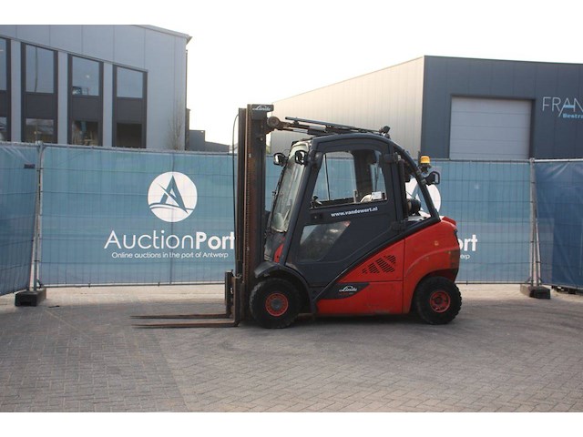 Heftruck linde h25d-02 diesel 2500kg 7.0m 2013 - afbeelding 1 van  1