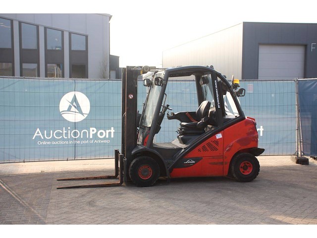 Heftruck linde h25d-02 diesel 2500kg 7m 2014 - afbeelding 1 van  1