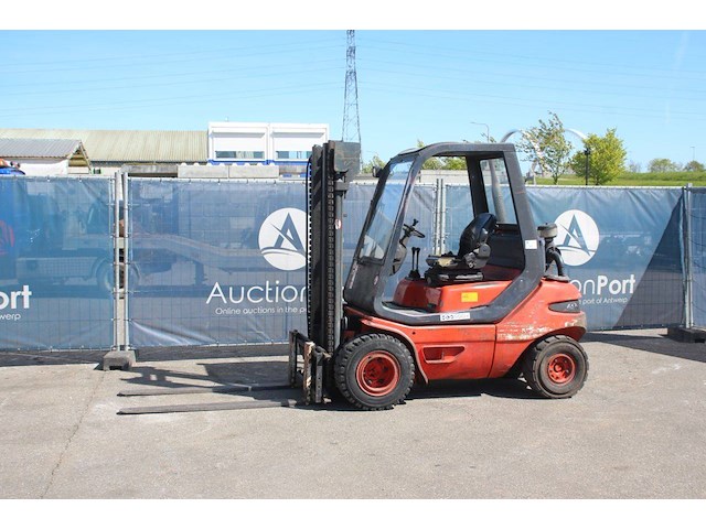 Heftruck linde h25d diesel 2500kg 3.2m 1990 - afbeelding 1 van  1