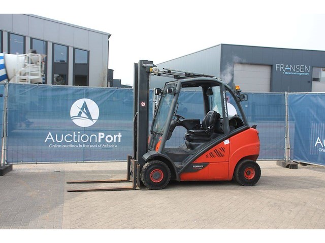 Heftruck linde h25t-02 lpg 2500kg 5.55m 2015 - afbeelding 1 van  1