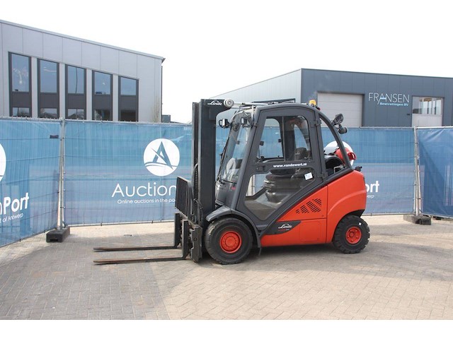 Heftruck linde h25t-02/600 lpg 2500kg 7.0m 2016 - afbeelding 1 van  1