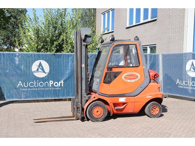 Heftruck linde h25t-03 lpg 2500kg 3.75m 1997 - afbeelding 1 van  1