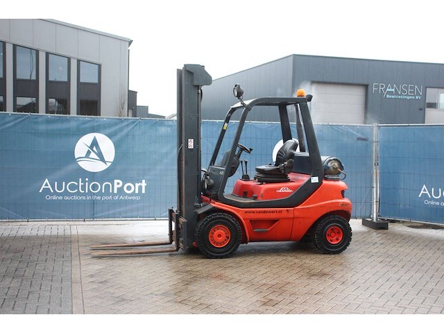 Heftruck linde h25t-03 lpg 2500kg 6.5m 1998 - afbeelding 1 van  1