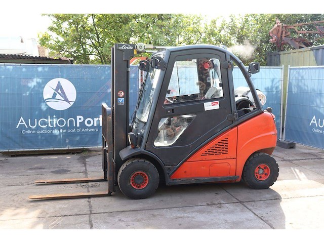 Heftruck linde h25t lpg 2500kg 2007 - afbeelding 1 van  1