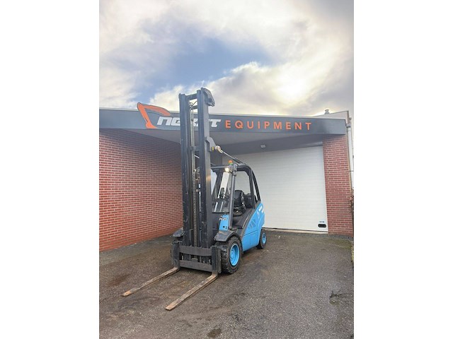 Heftruck linde h25t lpg 2500kg 2009 - afbeelding 1 van  1