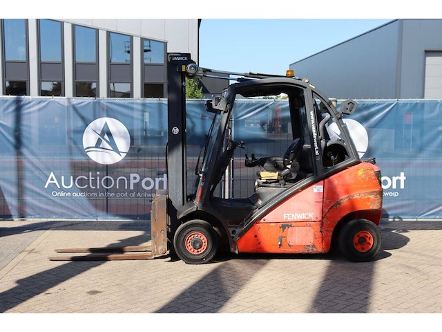 Heftruck linde h25t lpg 2500kg 7m 2007 - afbeelding 1 van  1