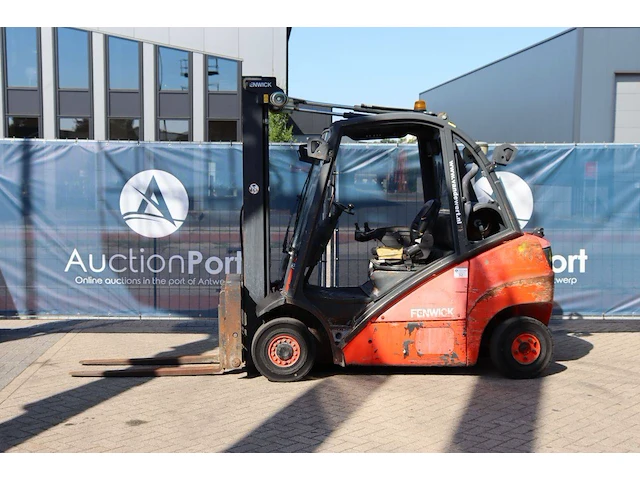 Heftruck linde h25t lpg 2500kg 7m 2007 - afbeelding 1 van  1