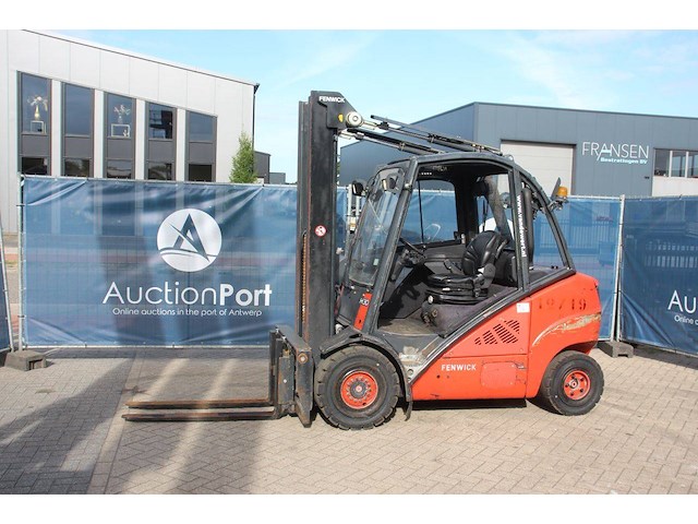 Heftruck linde h30d-01 diesel 3000kg 2012 - afbeelding 1 van  1