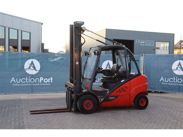 Heftruck linde h30d-02 diesel 3000kg 2014 - afbeelding 1 van  1