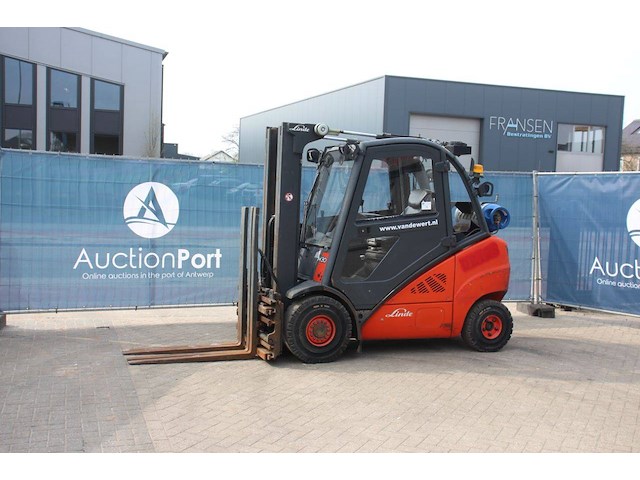 Heftruck linde h30t-01 lpg 3000kg 5m 2011 - afbeelding 1 van  1