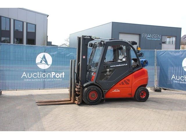 Heftruck linde h30t-01 lpg 3000kg 5m 2011 - afbeelding 1 van  1