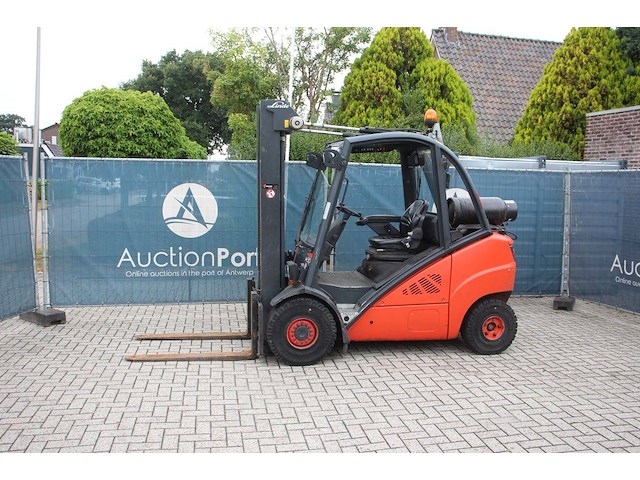 Heftruck linde h30t lpg 3000kg 7.0m 2007 - afbeelding 1 van  1