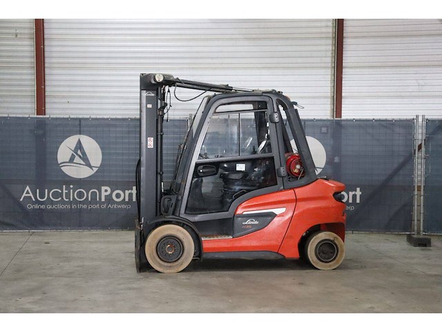 Heftruck linde h35 lpg 3500kg 5.7m - afbeelding 1 van  1