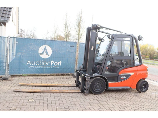 Heftruck linde h35d-01 diesel 3500kg 7m 2020 - afbeelding 1 van  1