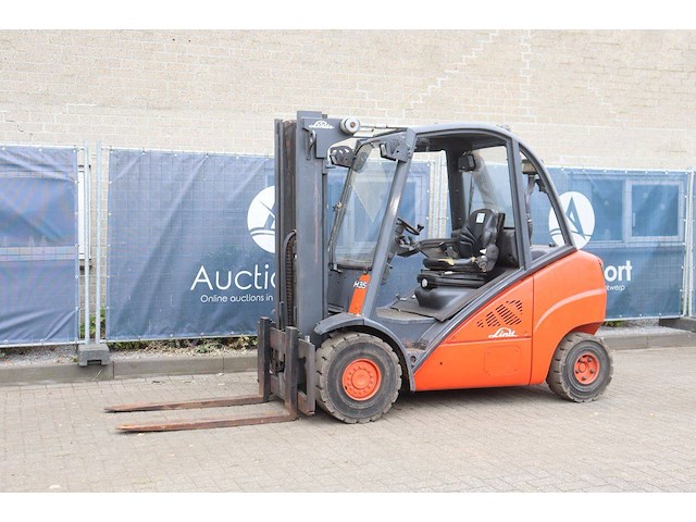 Heftruck linde h35d diesel 3500kg 7.0m 2007 - afbeelding 1 van  1