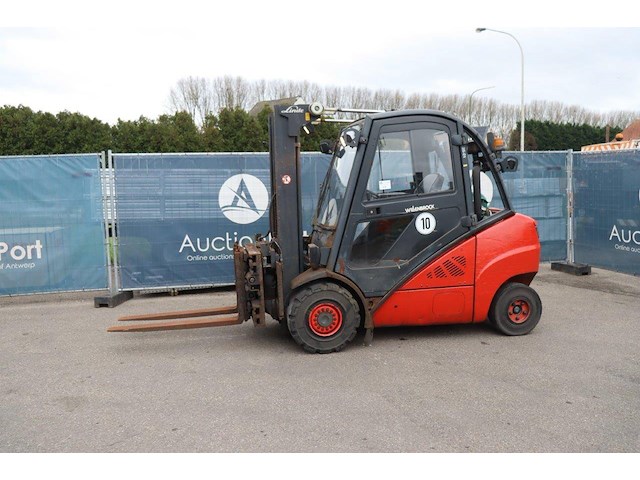 Heftruck linde h35t-01 lpg 3500kg 4.05m 2010 - afbeelding 1 van  1