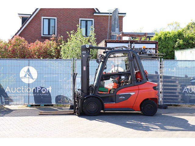 Heftruck linde h35t-01 lpg 3500kg 5.4m 2021 - afbeelding 1 van  1