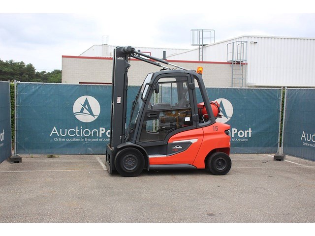 Heftruck linde h35t-01 lpg 3500kg 6.18m 2021 - afbeelding 1 van  1