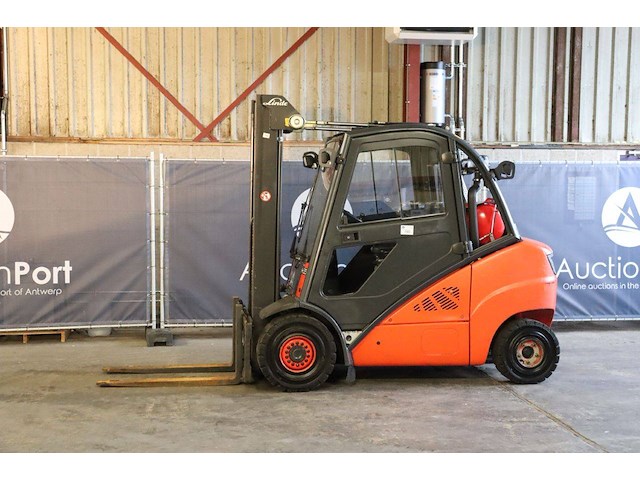 Heftruck linde h35t-01 lpg 3500kg 7.0m 2011 - afbeelding 1 van  1
