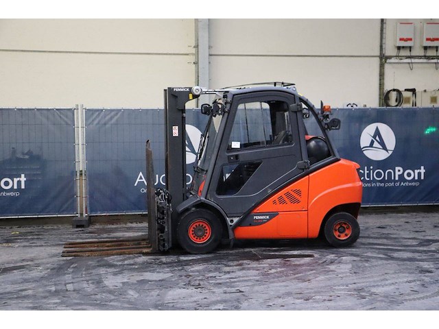 Heftruck linde h35t-02 lpg 3500kg 7m 2018 - afbeelding 1 van  1