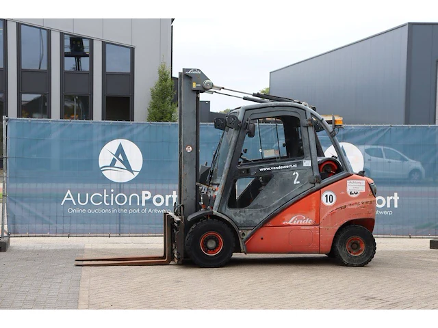 Heftruck linde h35t lpg 3500kg 4.0m 2005 - afbeelding 1 van  1
