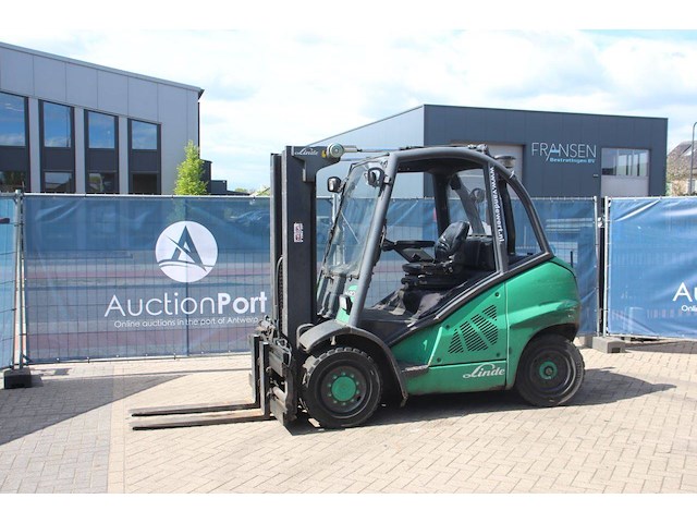 Heftruck linde h40 diesel 4000kg 2008 - afbeelding 1 van  1