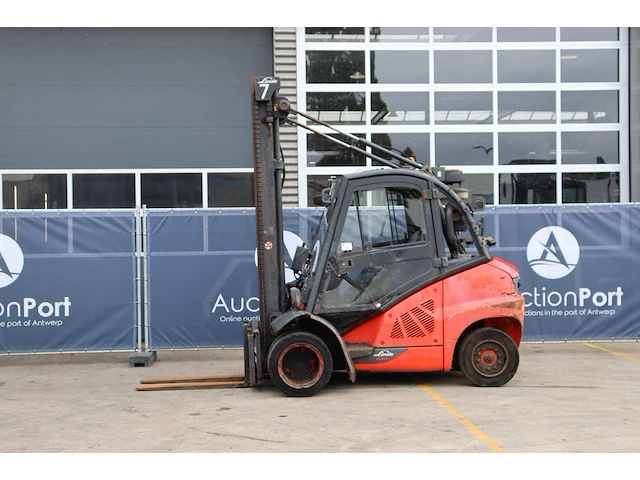 Heftruck linde h40d-01 diesel 4000kg 5.0m 2012 - afbeelding 1 van  1