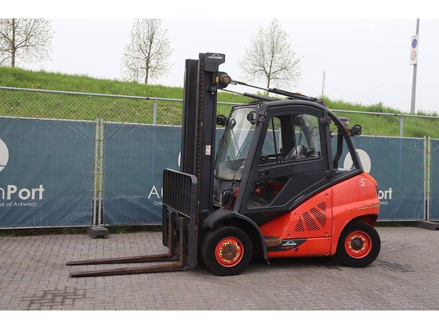 Heftruck linde h40d-02 diesel 4000kg 5m 2017 - afbeelding 1 van  1