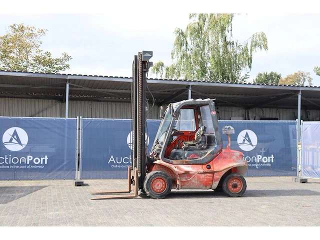Heftruck linde h40d-04 diesel 4000kg 4.5m 2001 - afbeelding 1 van  1