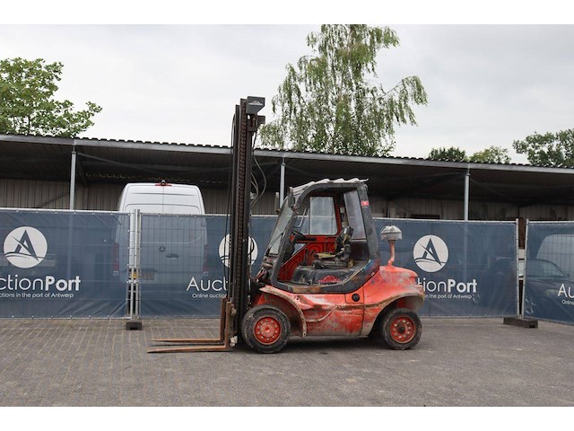 Heftruck linde h40d-04 diesel 4000kg 5.5m 2001 - afbeelding 1 van  1