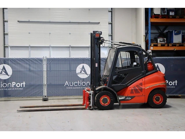 Heftruck linde h40t-02 lpg 4000kg 5.0m 2019 - afbeelding 1 van  1