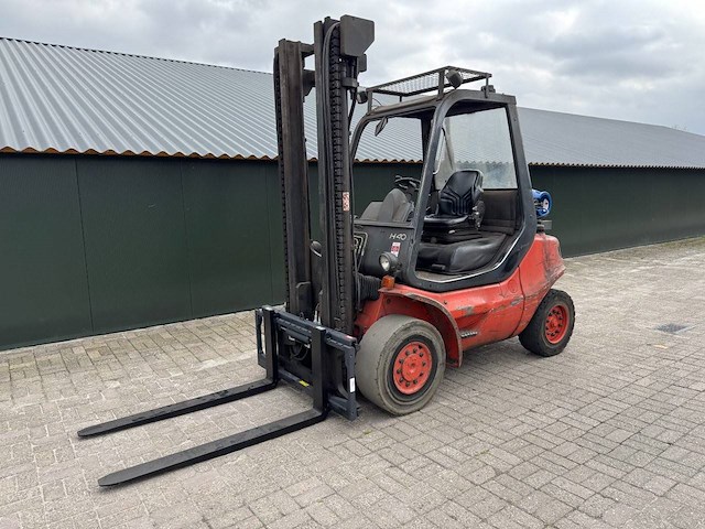 Heftruck linde h40t lpg 4000kg 2004 - afbeelding 1 van  1