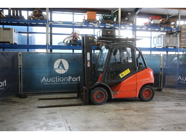 Heftruck linde h40t lpg 4000kg 7.0m 2005 - afbeelding 1 van  1