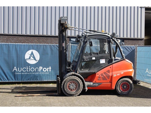 Heftruck linde h45d-02 diesel 4500kg 5.0m 2016 - afbeelding 1 van  1