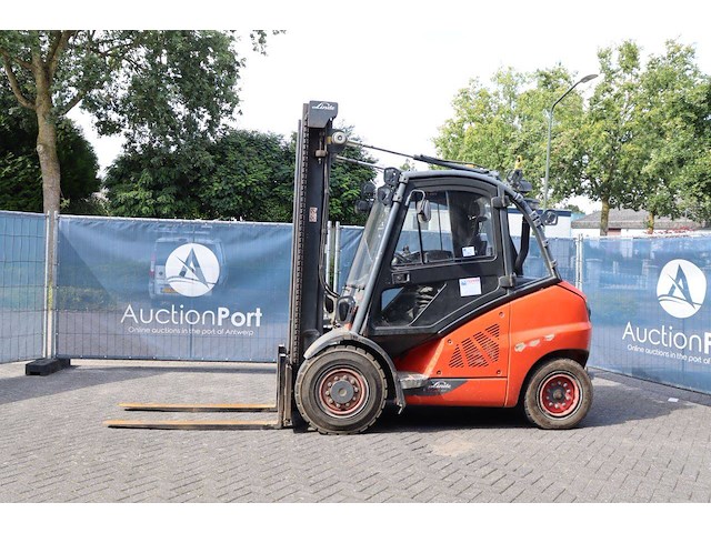 Heftruck linde h45d-02 diesel 4500kg 5.0m 2016 - afbeelding 1 van  1