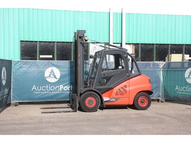 Heftruck linde h50d-02 diesel 5000kg 4.0m 2019 - afbeelding 1 van  1