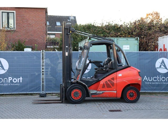 Heftruck linde h50d diesel 5000kg 6.5m 2008 - afbeelding 1 van  1