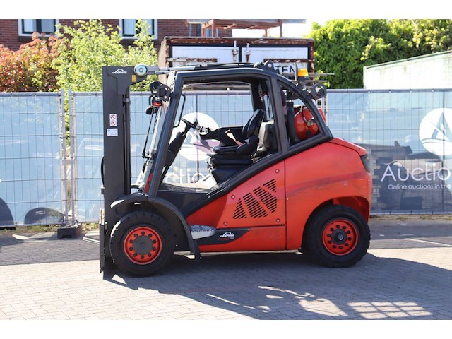 Heftruck linde h50t-02 lpg 5000kg 4.04m 2019 - afbeelding 1 van  1
