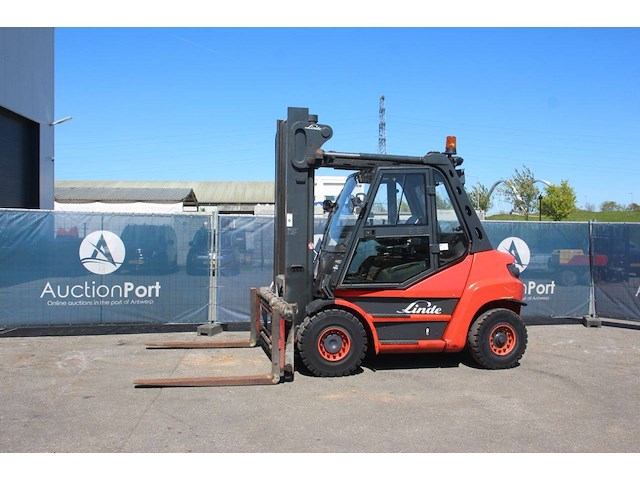 Heftruck linde h60d-01 diesel 6000kg 3.5m 2011 - afbeelding 1 van  1