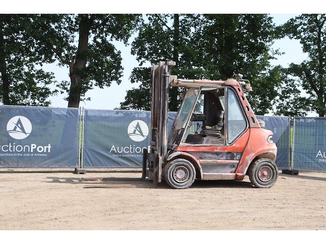 Heftruck linde h60d-02 diesel 6000kg 2000 - afbeelding 1 van  1