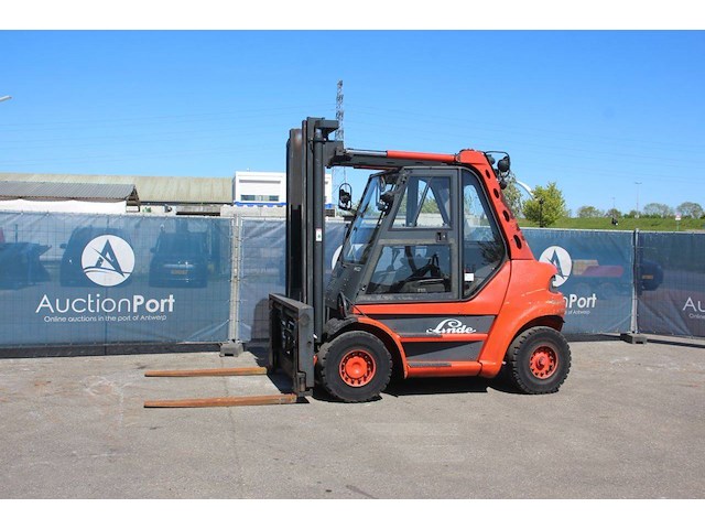 Heftruck linde h60d-02 diesel 6000kg 4.15m 2005 - afbeelding 1 van  1