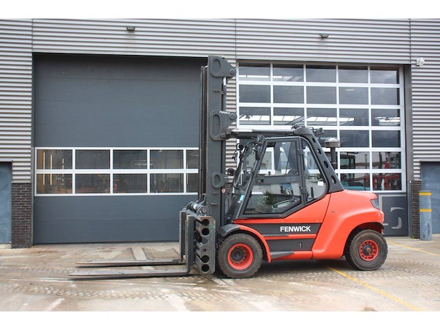 Heftruck linde h80d-01/900 diesel 8000kg 2012 - afbeelding 1 van  1