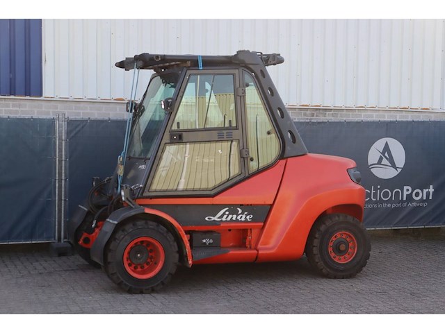 Heftruck linde h80d-02/900 diesel 8000kg 2015 - afbeelding 1 van  1